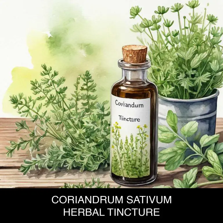 coriandrum sativum herbal tinctures for bad-breath