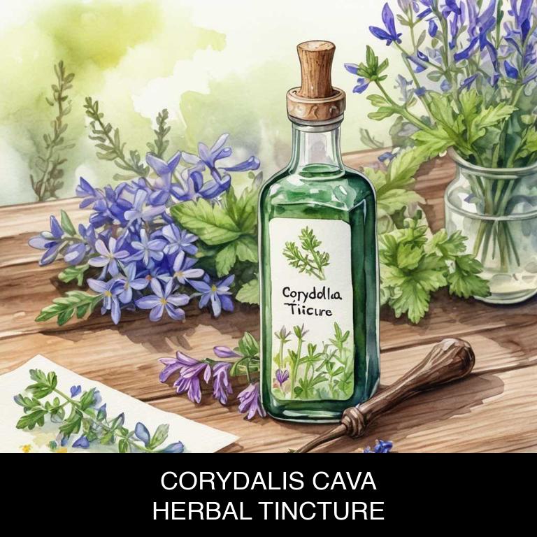 corydalis cava herbal tinctures for insomnia