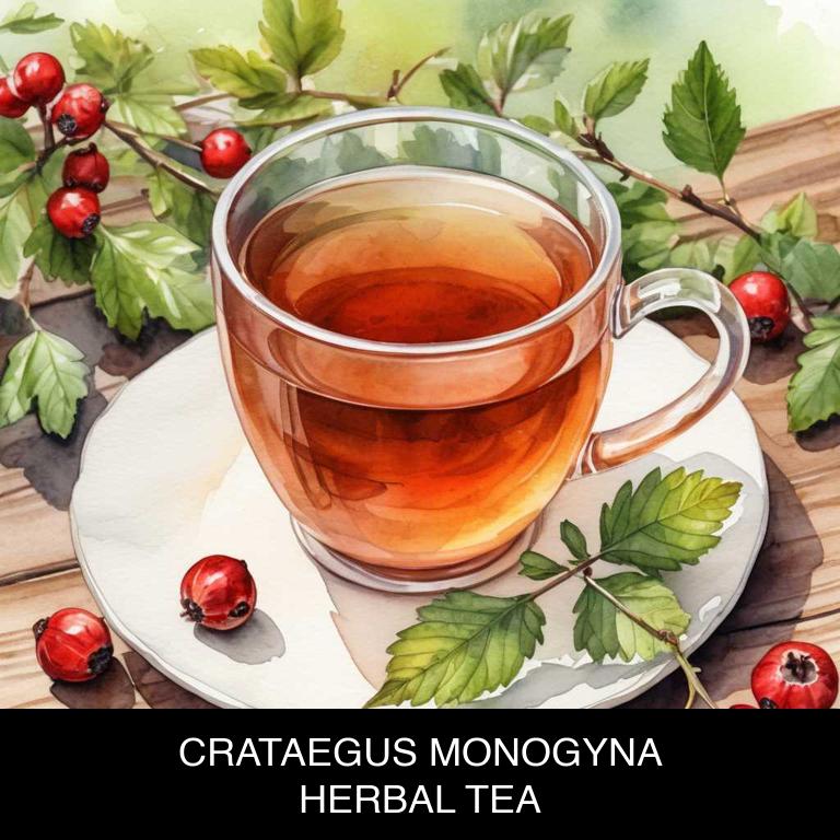 crataegus monogyna herbal teas for bloating