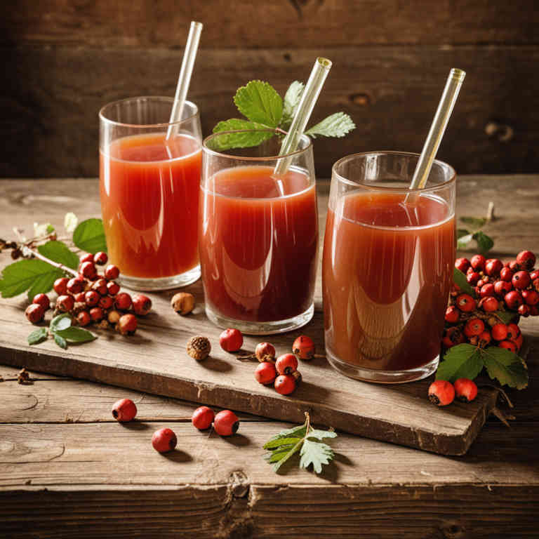 Crataegus monogyna juices