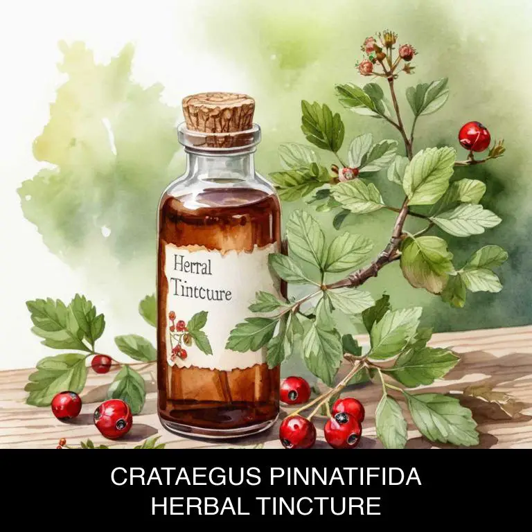 crataegus pinnatifida herbal tinctures for high-blood-pressure