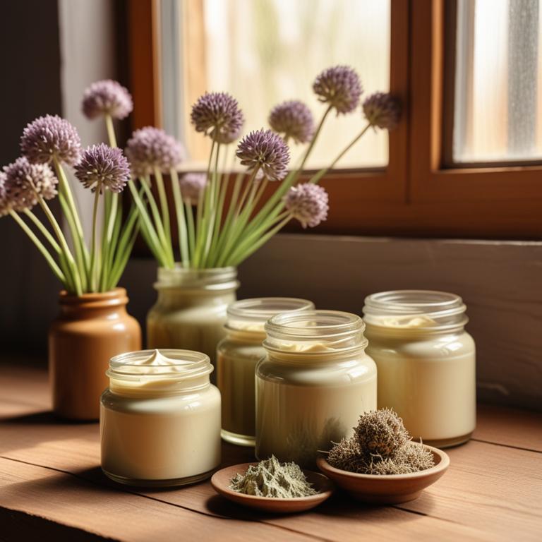 Allium sativum herbal creams for athlete's foot