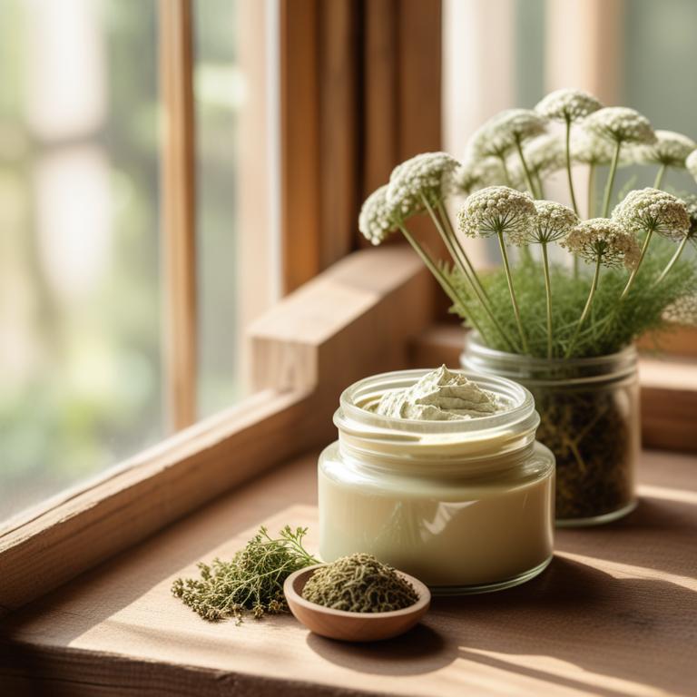 herbal creams with Ammi visnaga