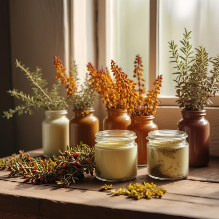 herbal creams with Berberis vulgaris