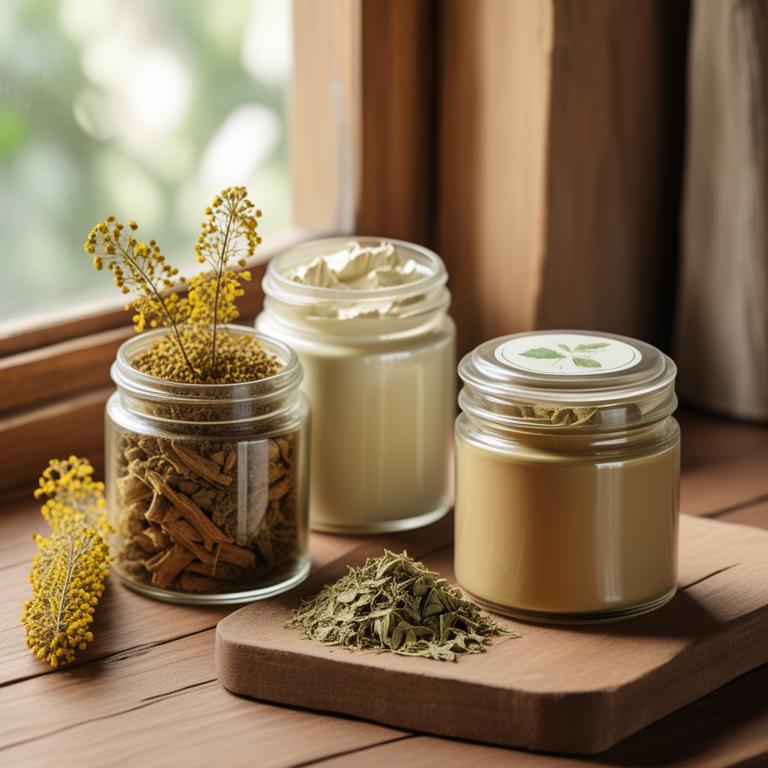 herbal creams with Cassia auriculata