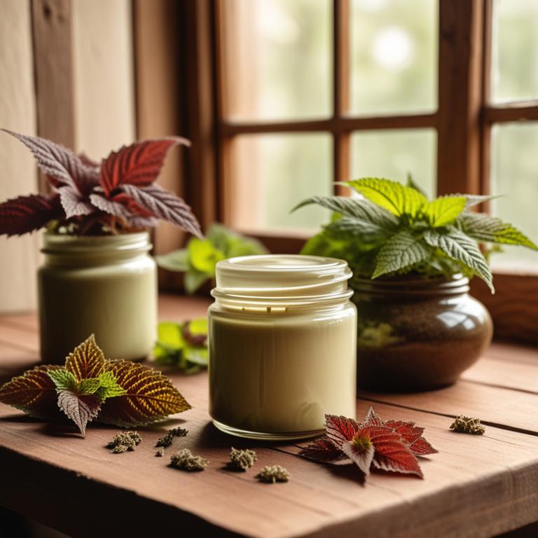 herbal creams with Coleus forskohlii
