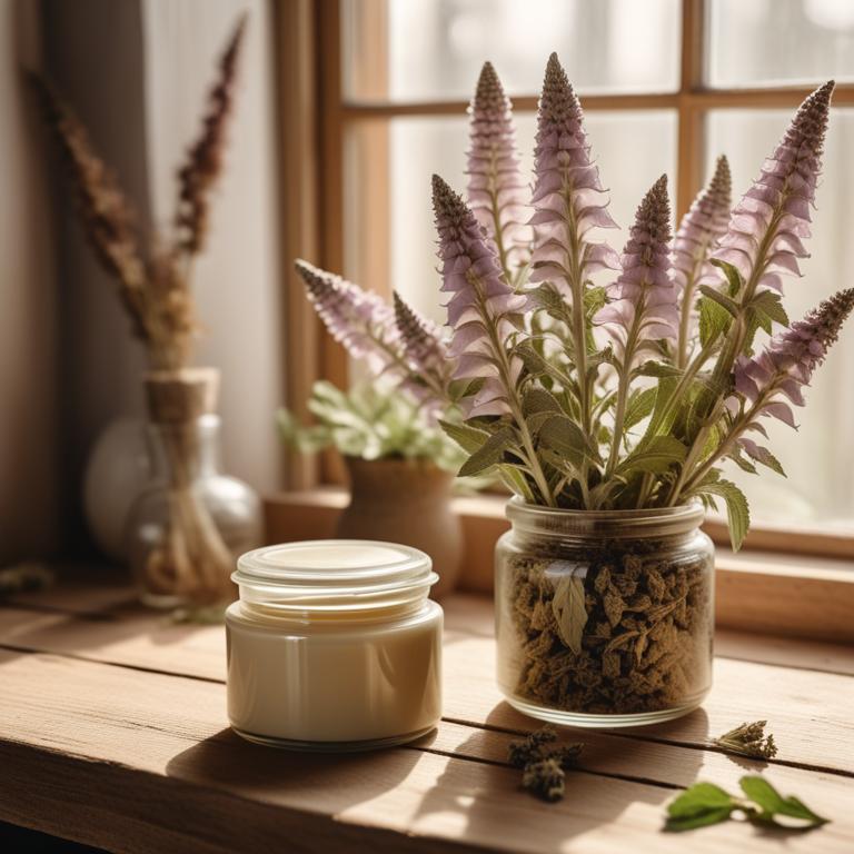 herbal creams with Digitalis purpurea