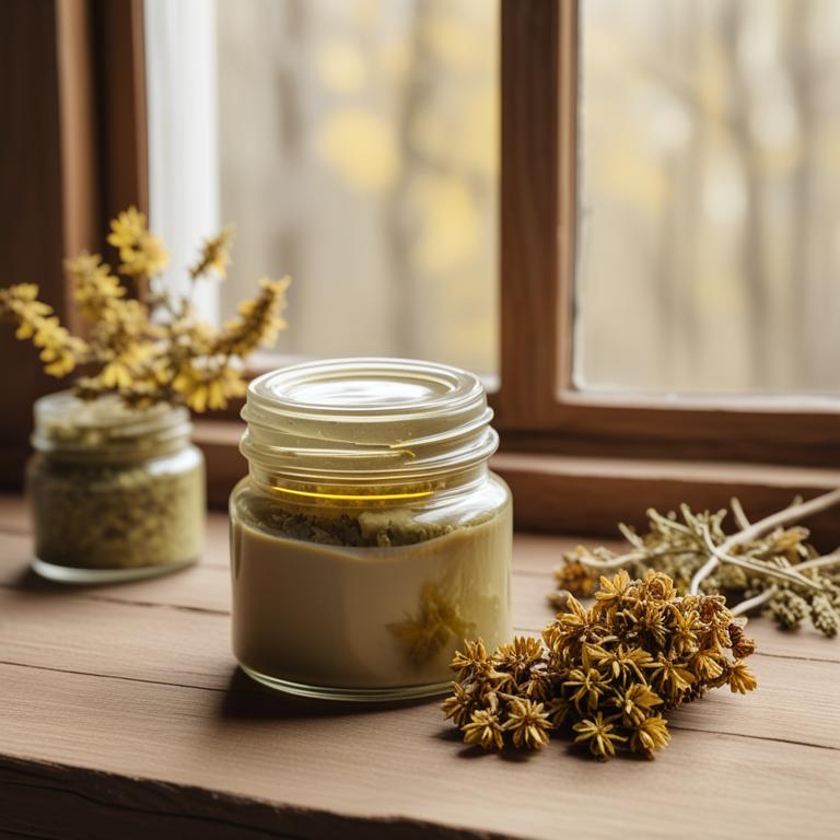 Hamamelis virginiana herbal creams for tendinitis