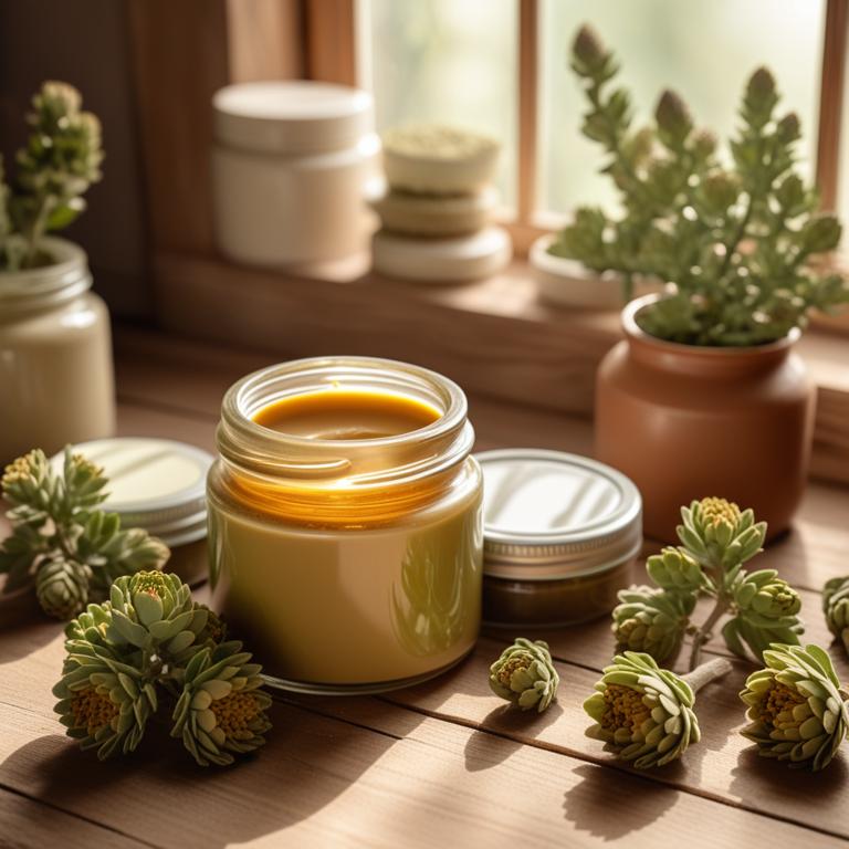 herbal creams with Rhodiola rosea