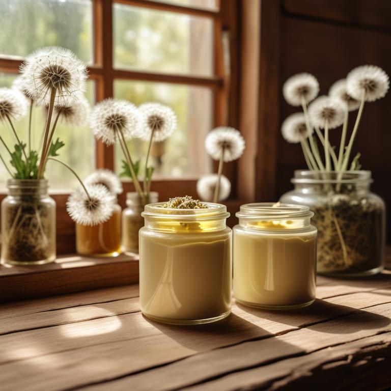 Taraxacum officinale herbal creams for dysuria