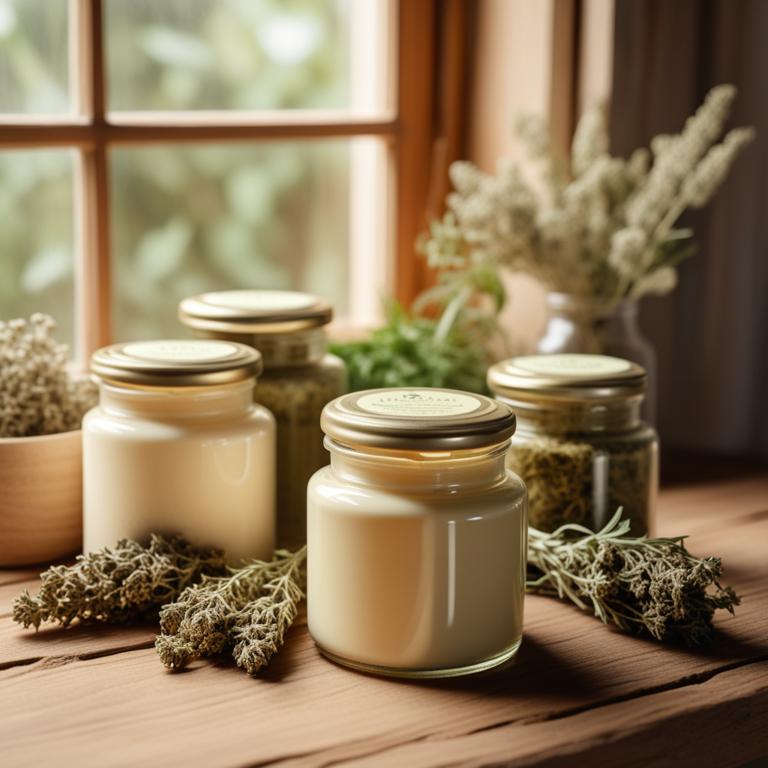 herbal creams with Urginea maritima