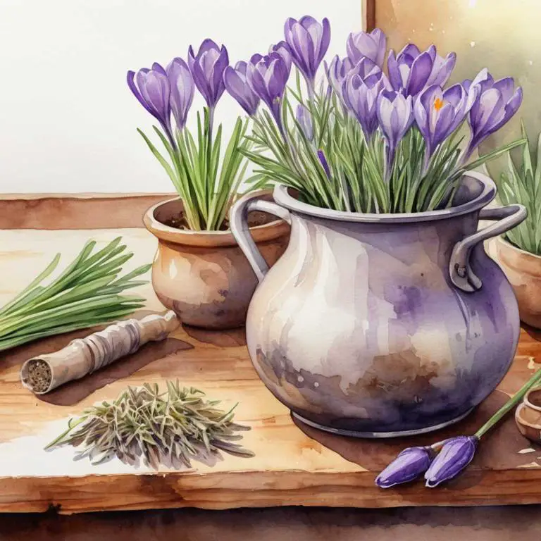 crocus sativus herbal decoctions for glowing-skin