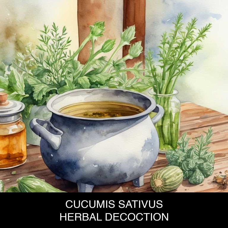 cucumis sativus herbal decoctions for premature-ejaculation