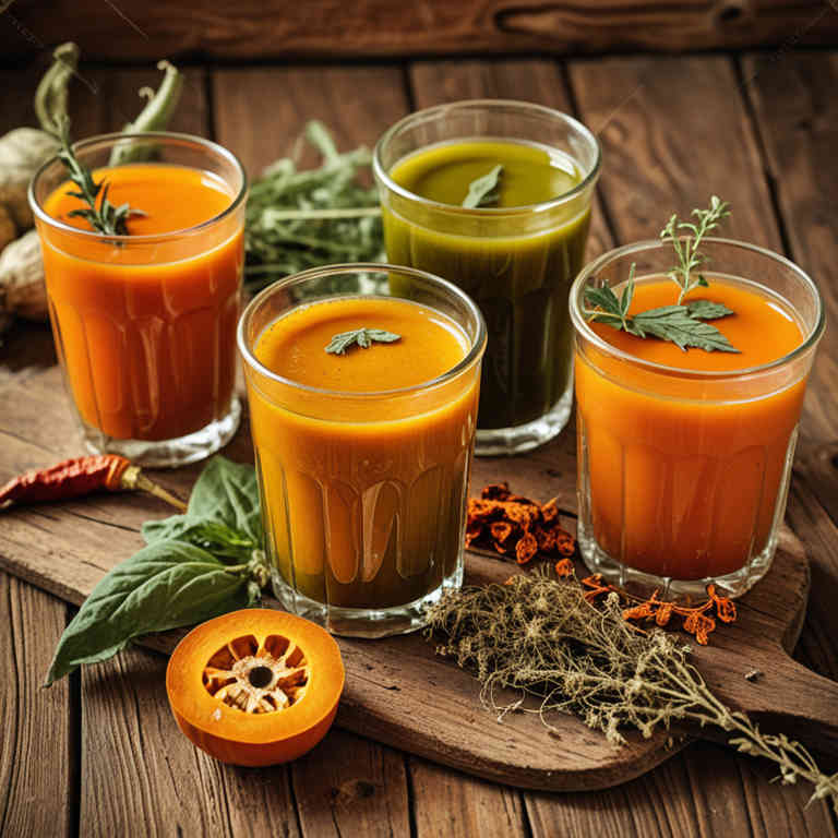 Cucurbita pepo juices