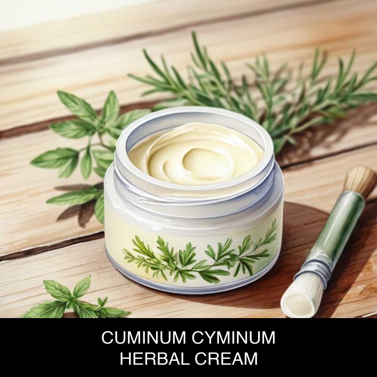 cuminum cyminum herbal creams for foot-odor