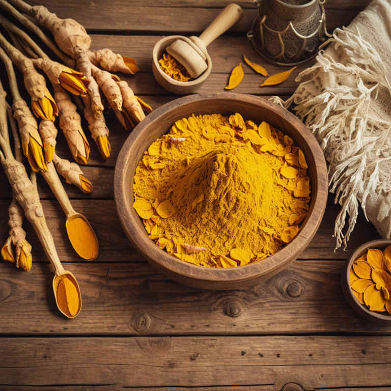 Curcuma longa baths