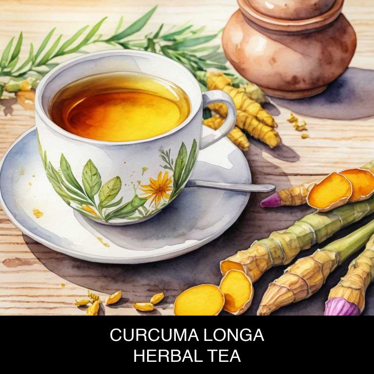 curcuma longa herbal teas for throat-redness