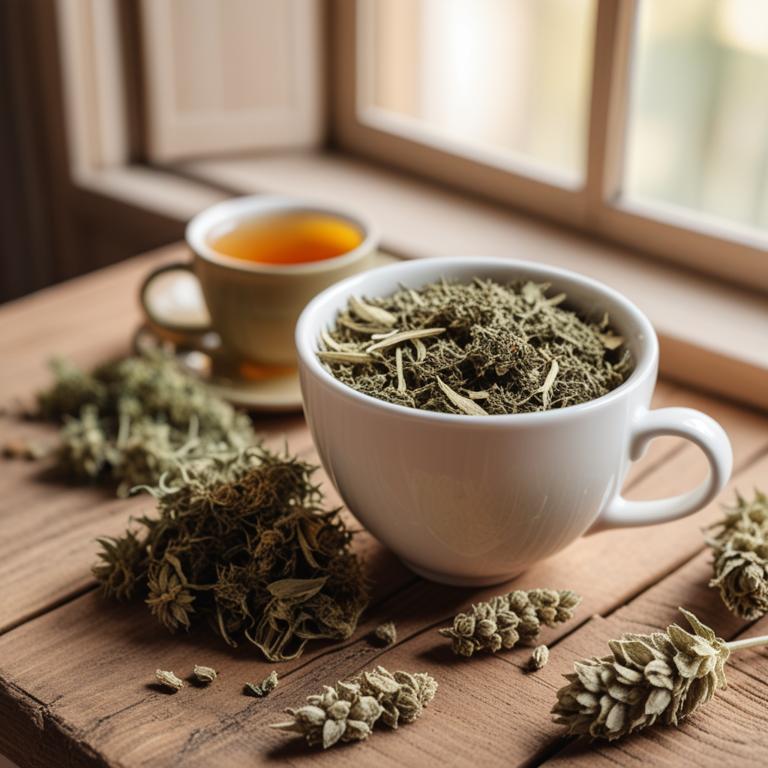 herbal teas for dry hair