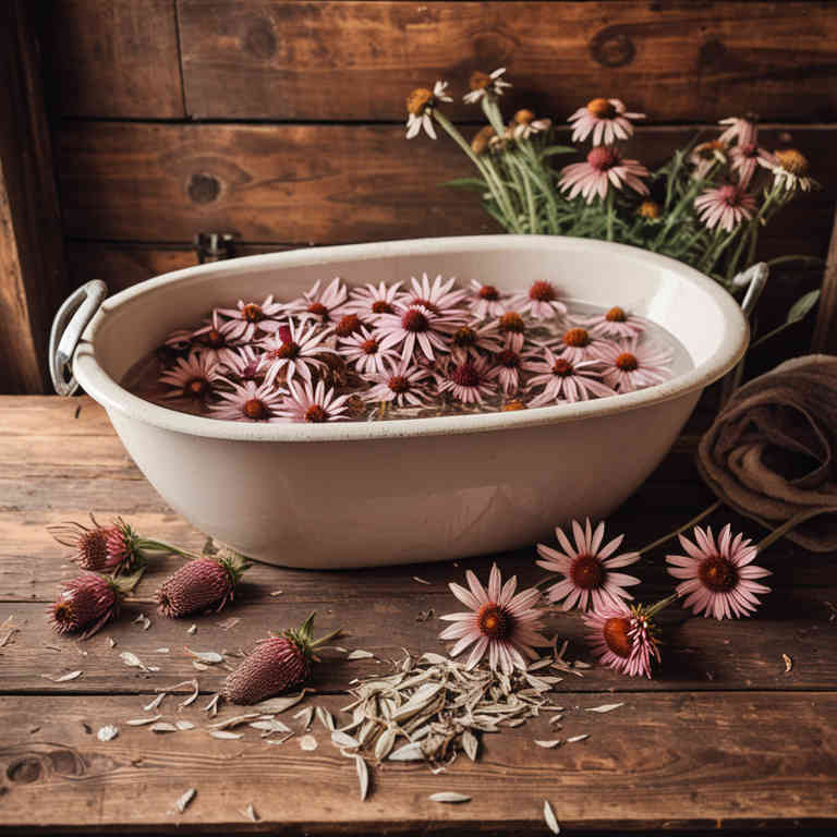 Echinacea angustifolia bath