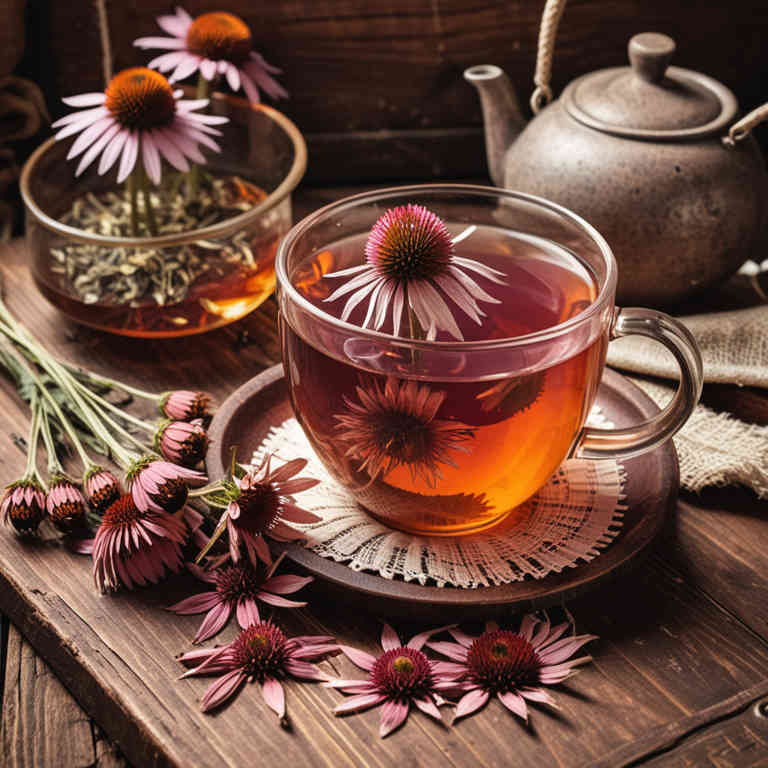 Echinacea purpurea tea