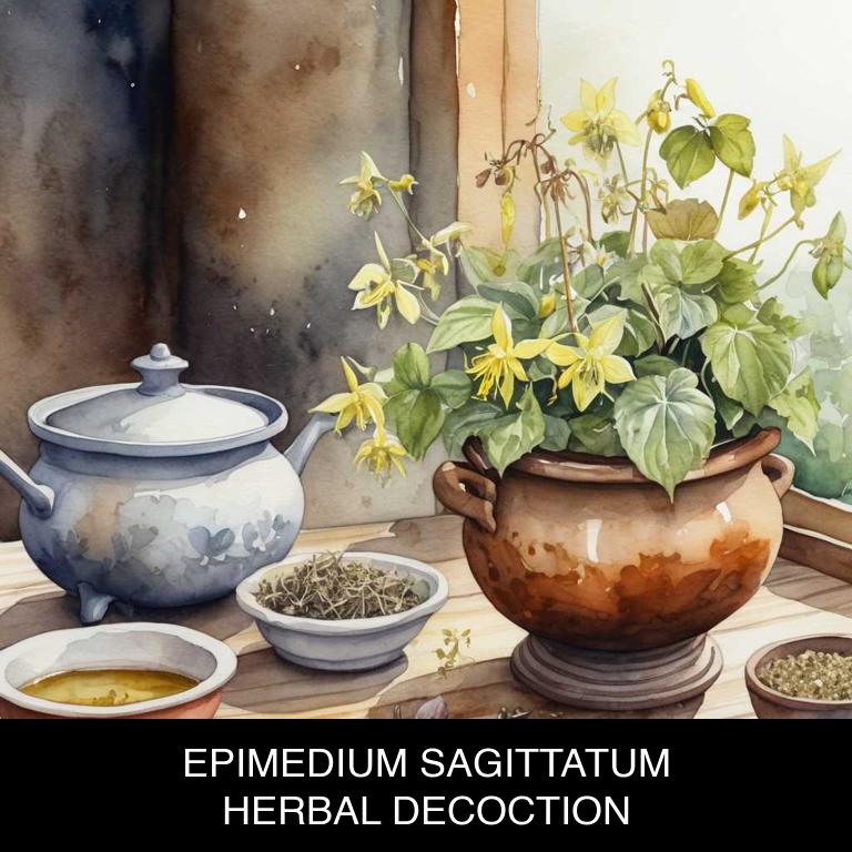 epimedium sagittatum herbal decoctions for low-sperm-count