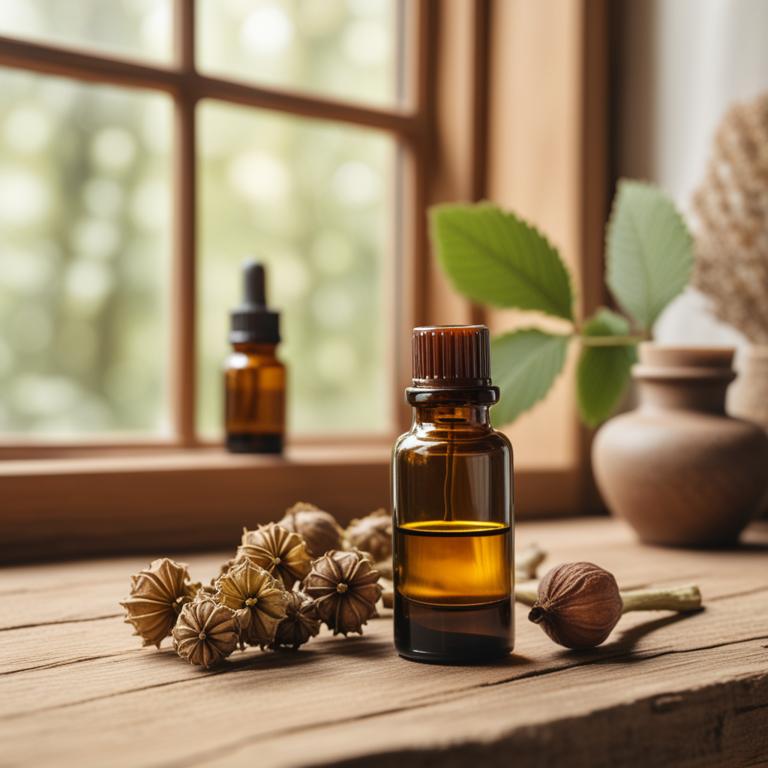herbal essential oils with Aesculus hippocastanum