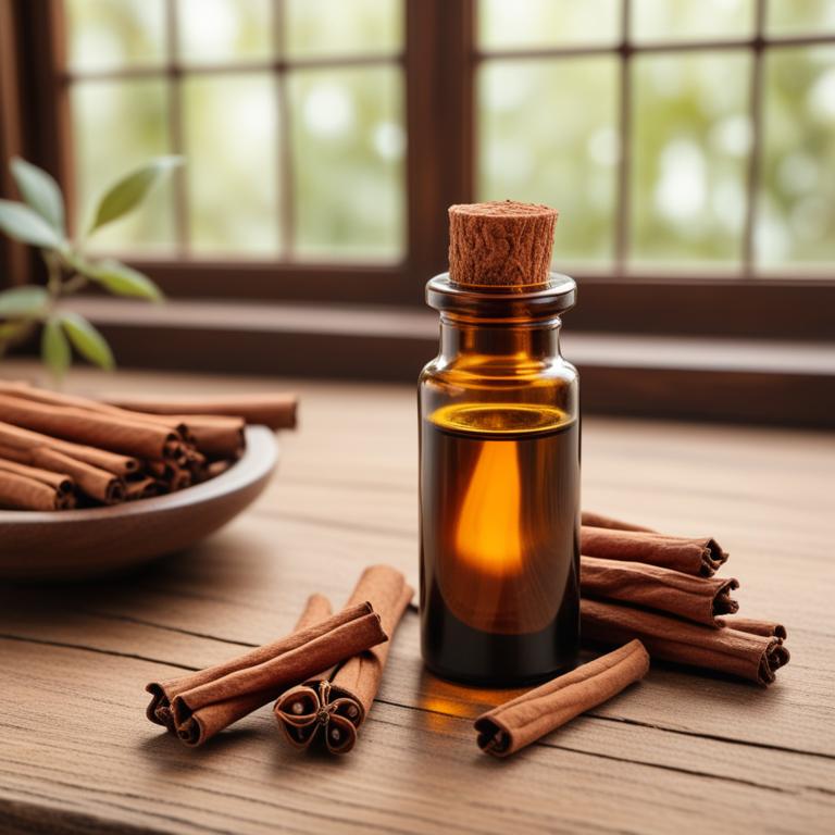 herbal essential oils with Cinnamomum camphora