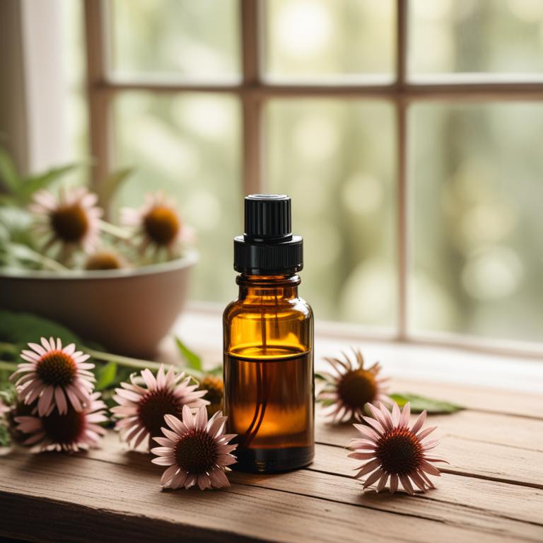 herbal essential oils with Echinacea angustifolia