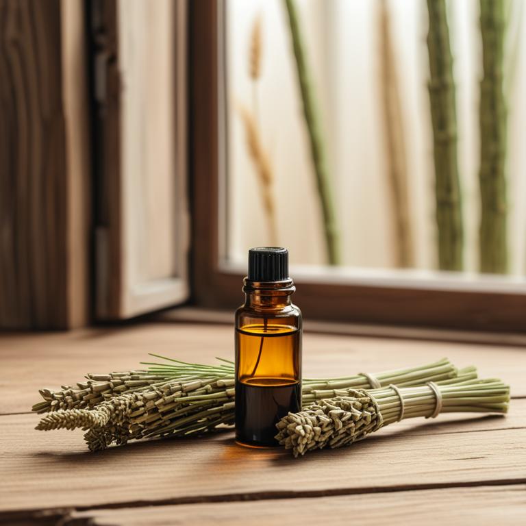 herbal essential oils with Equisetum arvense