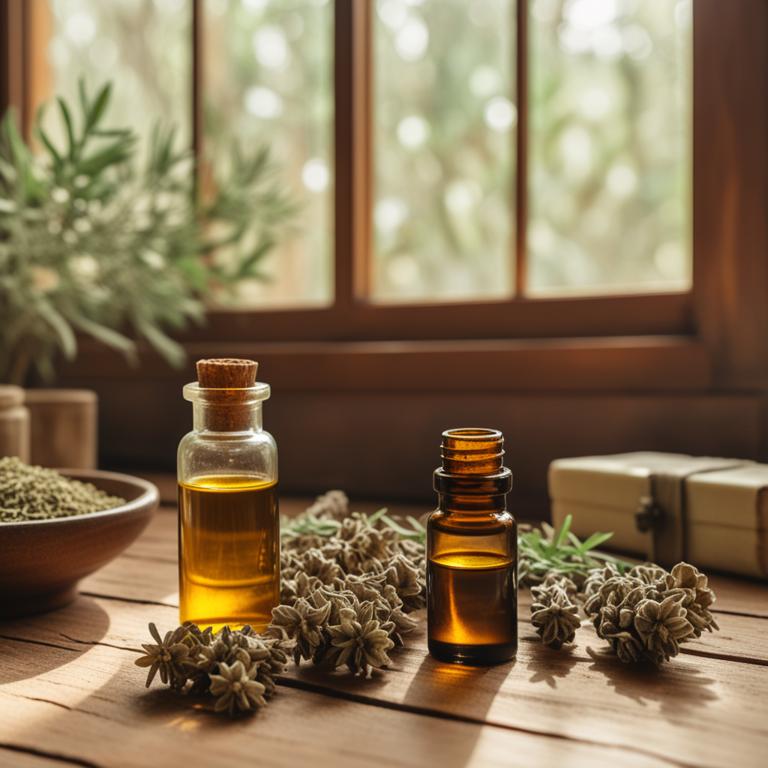 herbal essential oils with Eurycoma longifolia