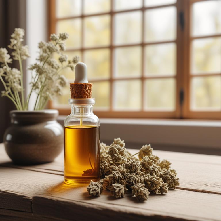 herbal essential oils with Hydrastis canadensis