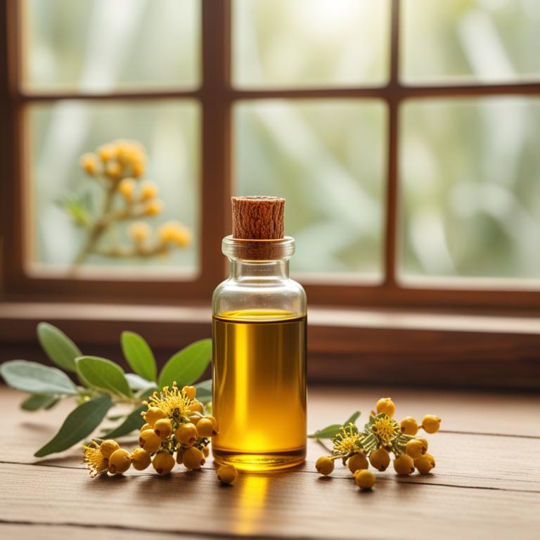 herbal essential oils with Hypericum perforatum