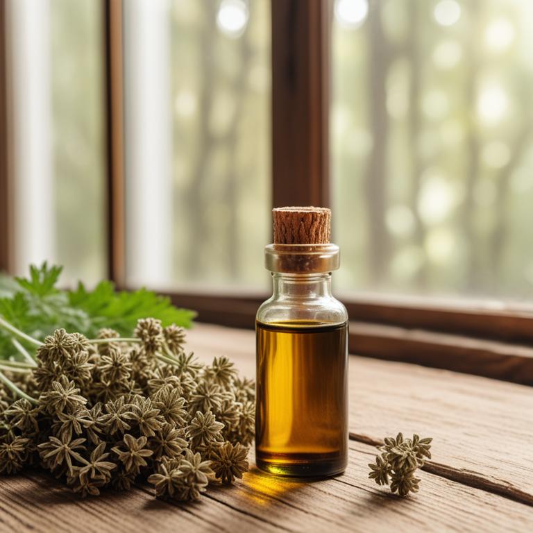herbal essential oils with Pimpinella anisum