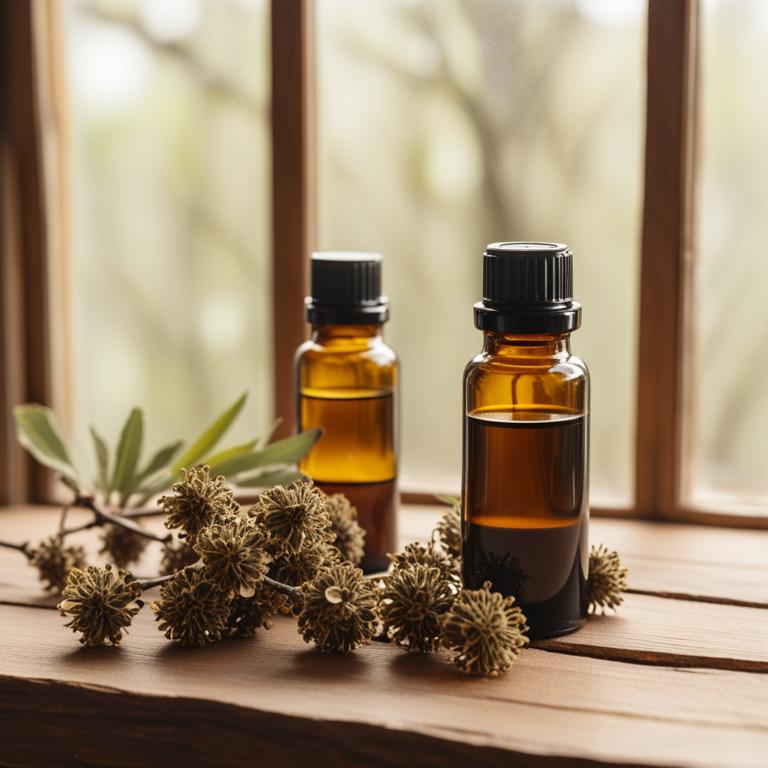 herbal essential oils with Prunus africana