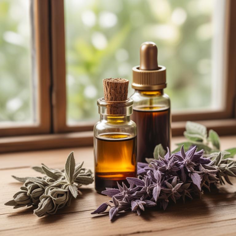 herbal essential oils with Salvia miltiorrhiza