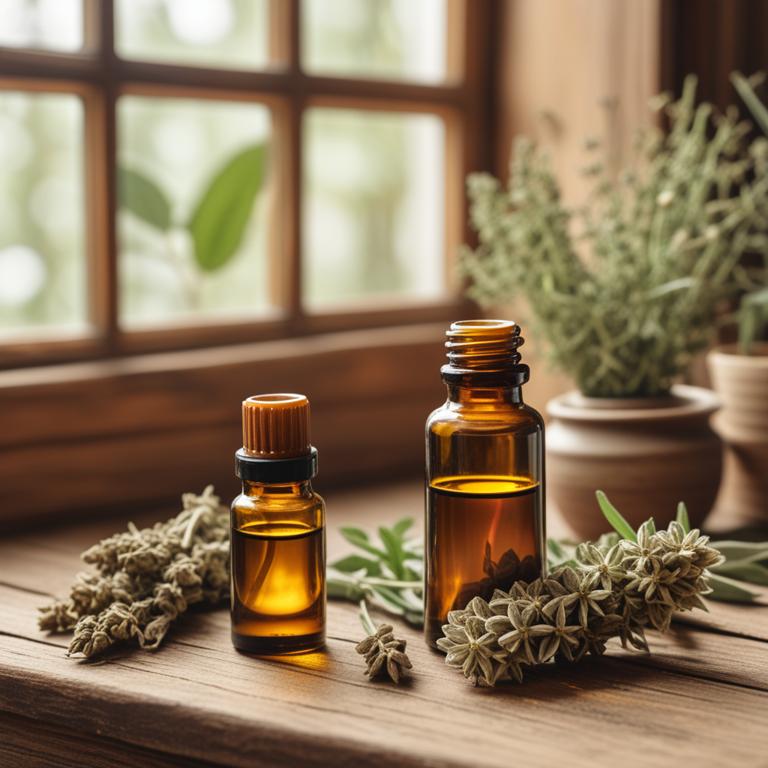 herbal essential oils with Withania somnifera