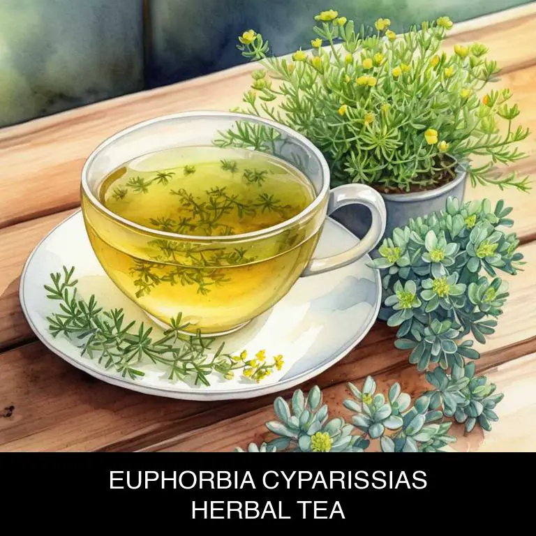 euphorbia cyparissias herbal teas for ear-infection