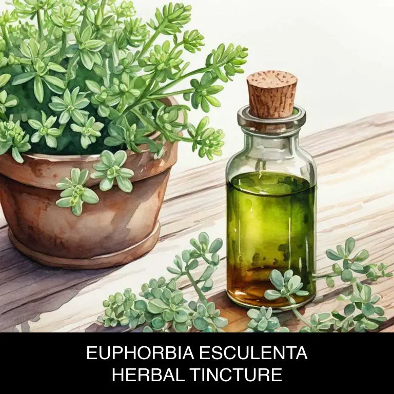 euphorbia esculenta herbal tinctures for mucus