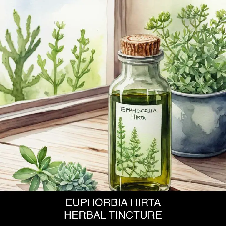 euphorbia hirta herbal tinctures for tickling-throat