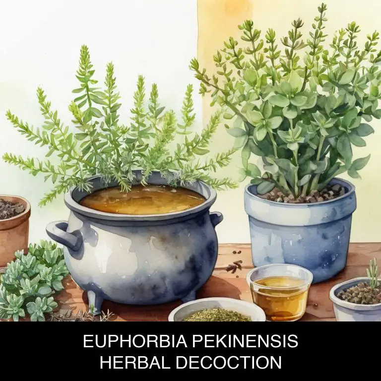 euphorbia pekinensis herbal decoctions for flu