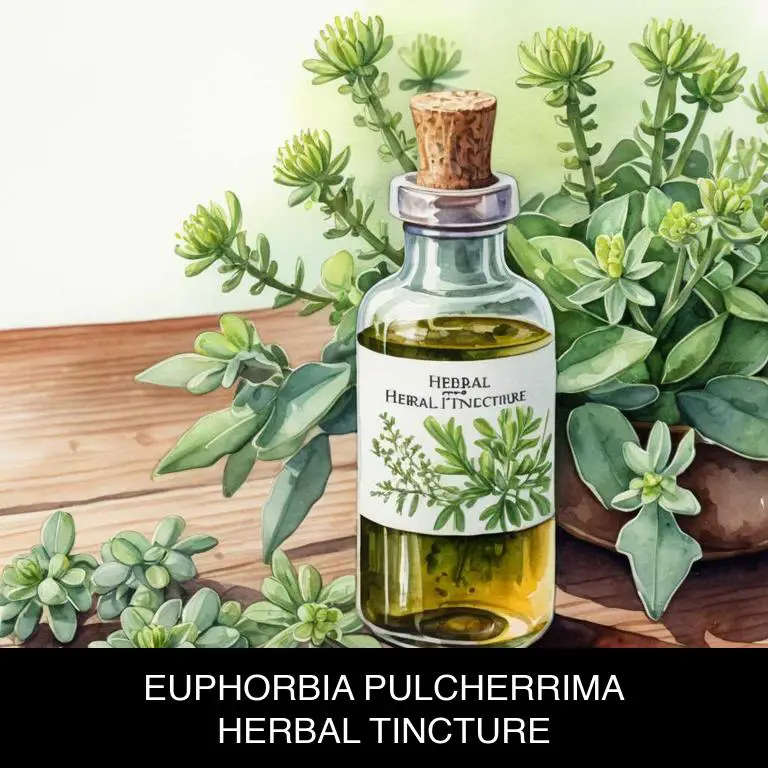 euphorbia pulcherrima herbal tinctures for boils