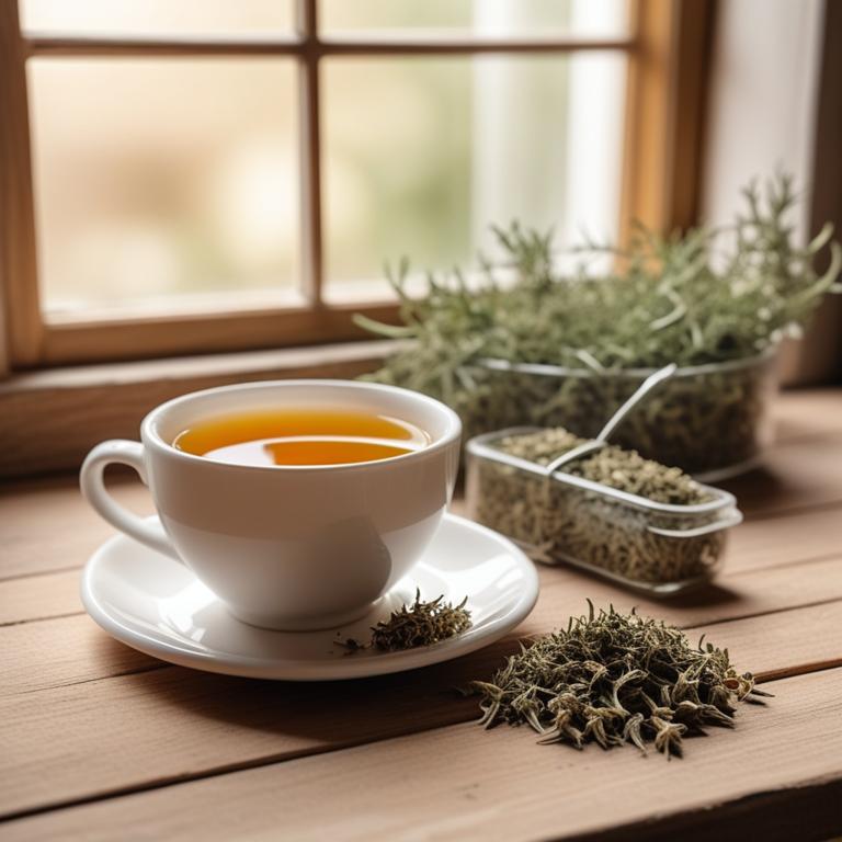 herbal teas for frizzy hair