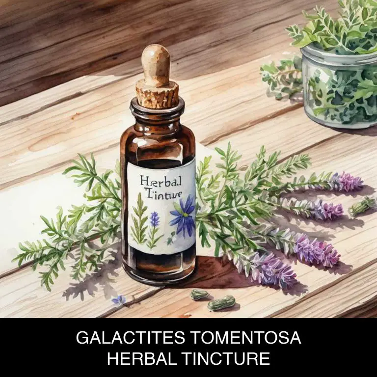 galactites tomentosa herbal tinctures for eye-swelling