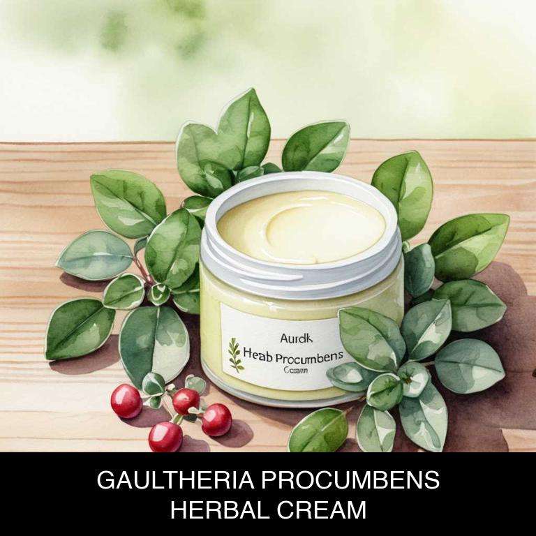 gaultheria procumbens herbal creams for jock-itch