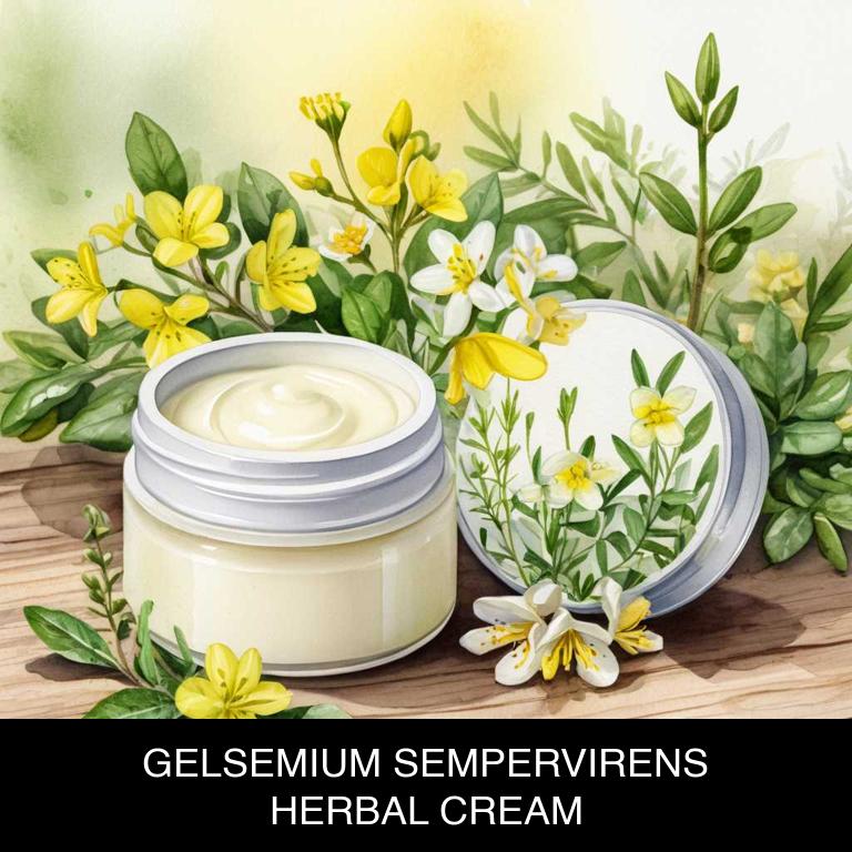 gelsemium sempervirens herbal creams for restless-leg-syndrome