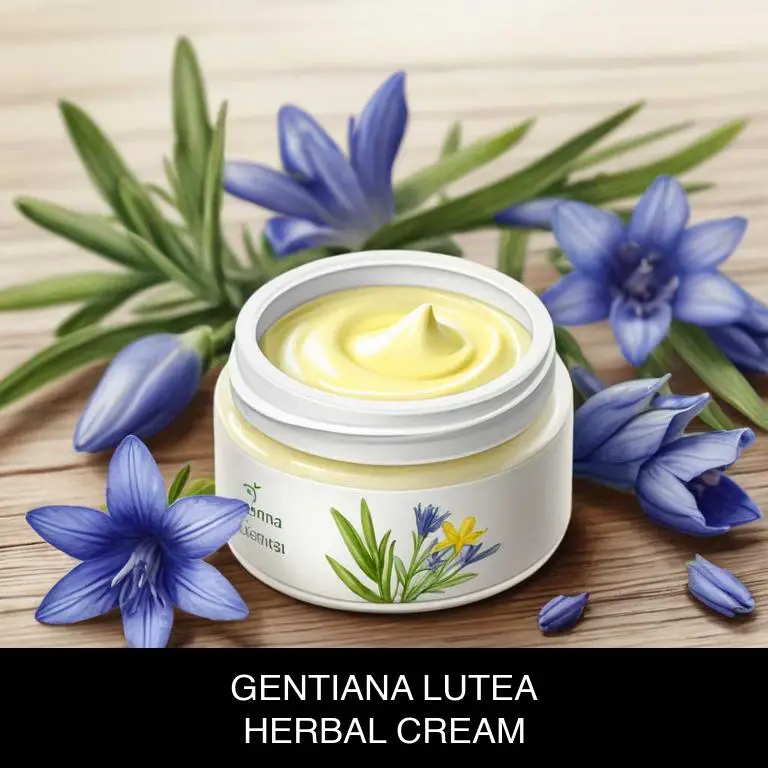 gentiana lutea herbal creams for ear-blockage