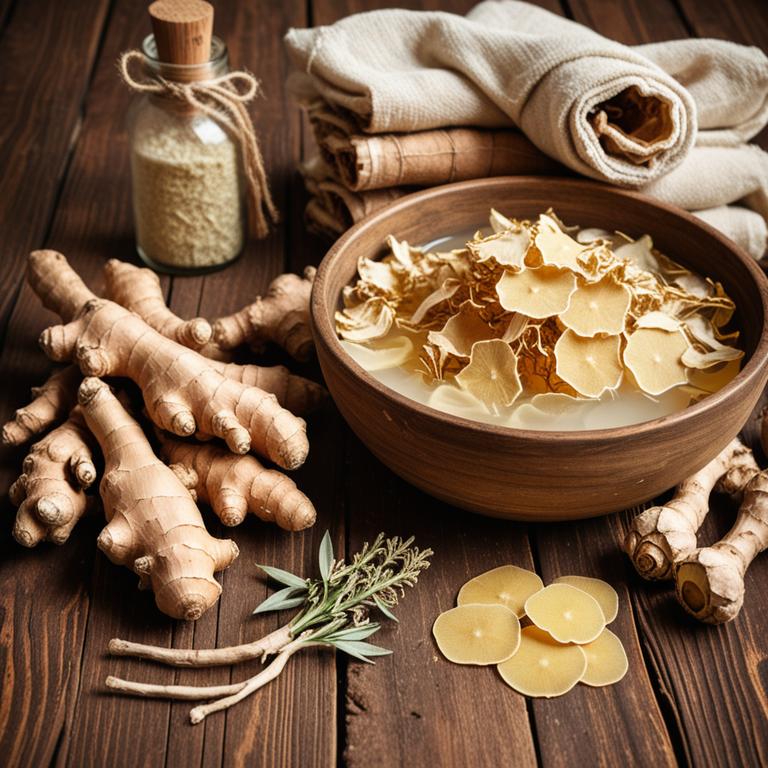 ginger (zingiber officinale) bath