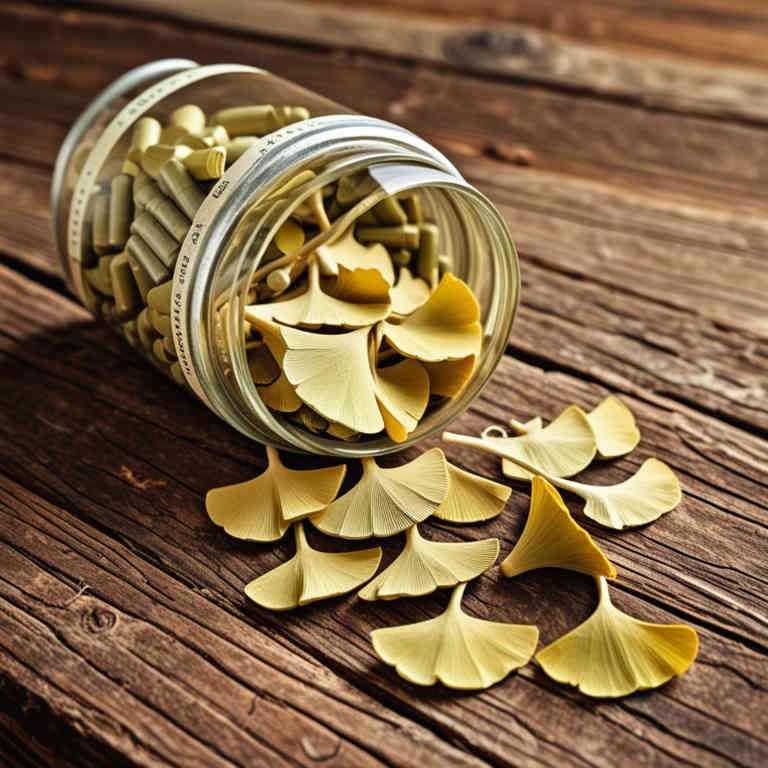 Ginkgo biloba capsules