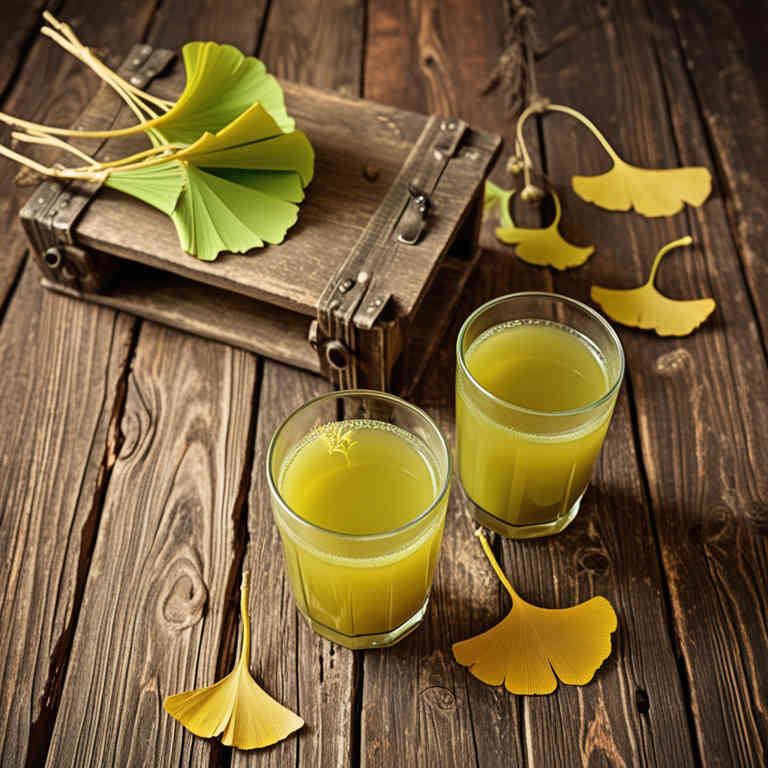 Ginkgo biloba juices