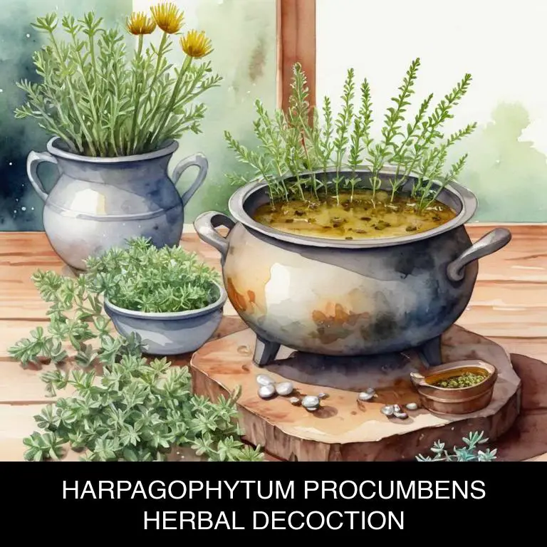 harpagophytum procumbens herbal decoctions for lower-back-pain